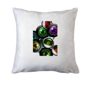 Подушка с объективами
