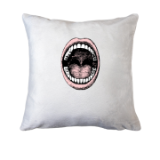 Подушка з відкритим ротом