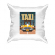 Подушка с постером из т.с.Taxi