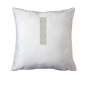 Подушка з принтом Вишиванка-хакі