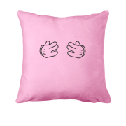 Подушка з руками на грудях