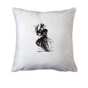 Подушка з самураєм