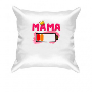 Подушка с севшей батарейкой "мама"