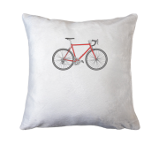 Подушка с шоссейным велосипедом