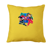 Подушка с супергероями (старый стиль)