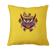 Подушка с витражной совой