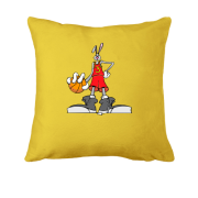 Подушка з зайцем баскетболістом