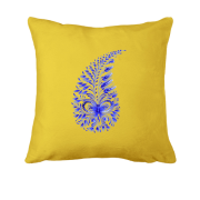 Подушка синє перо (писанка)