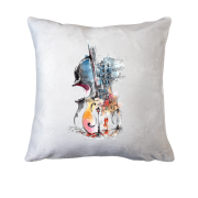 Подушка со скрипкой (арт)