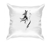 Подушка зі стилізованим конем