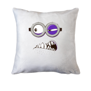 Подушка со злым миньоном