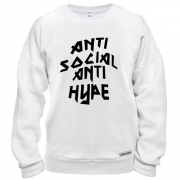 Свитшот Anti Social Anti Hype