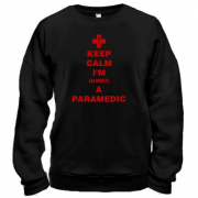 Світшот "Keep calm I'm a paramedic"