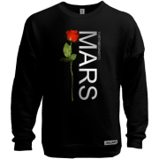 Світшот без начісу 30 секунд до марса з трояндою