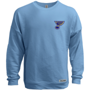 Свитшот без начеса Saint Louis Blues (Вышивка)