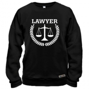 Світшот з написом "lawyer" юрист