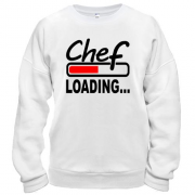 Свитшот с надписью "chef " шеф-повар