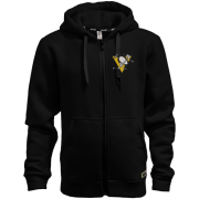 Толстовка на молнии Pittsburgh Penguins (Вышивка)