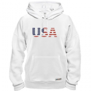 Толстовка с надписью "USA"
