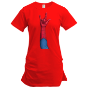 Подовжена футболка Spider-Man Rock