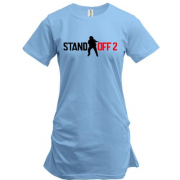 Подовжена футболка Standoff (Лого)