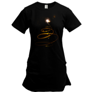 Подовжена футболка з Різдвяною зірочкою