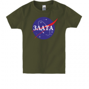 Дитяча футболка Злата (NASA Style)