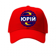 Дитяча кепка з ім'ям Юрій в колі