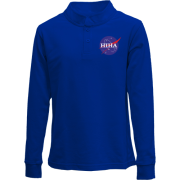 Дитячий лонгслів поло Ніна (NASA Style)