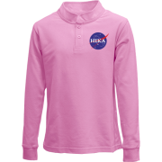 Дитячий лонгслів поло Ніка (NASA Style)