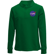 Дитячий лонгслів поло Слава (NASA Style)
