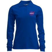 Лонгслів поло Лариса (NASA Style)
