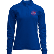 Лонгслів поло зі стійкою Ліза (NASA Style)