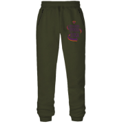 Штани з футера без начісу з написом "Кохана дружина Віка"