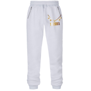 Штани з футера без начісу з золотим ланцюгом і ім'ям Тетяна