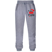 Штани з футера без начісу з написом "Найкраща Неля всіх часів і народів"