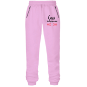 Штани з футера без начісу з написом "Соня все вирішує сама"