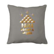 Подушка з написом "Раїса - золота людина"