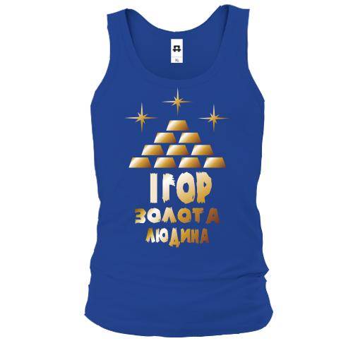 Чоловіча майка з написом 