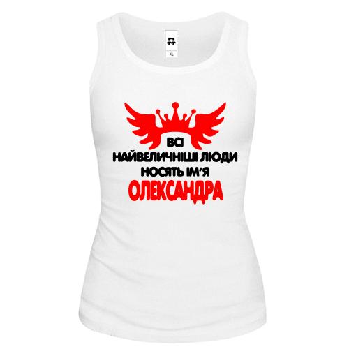 Жіноча майка з написом 