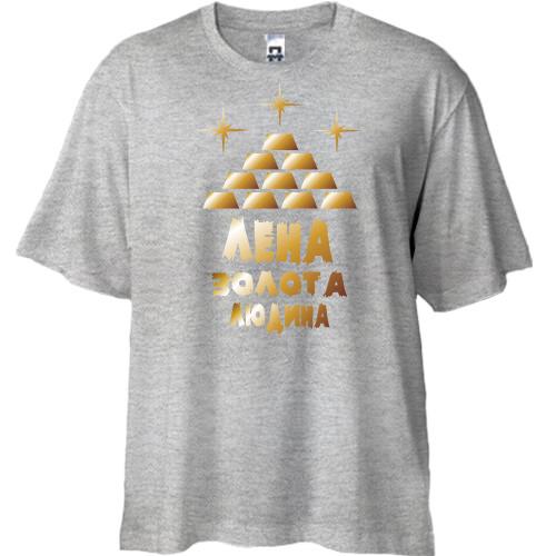 Футболка Oversize з написом 