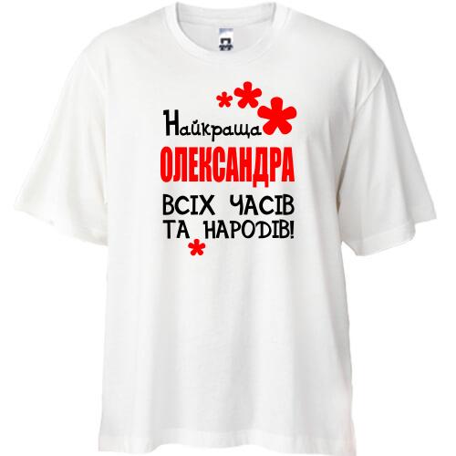 Футболка Oversize з написом 