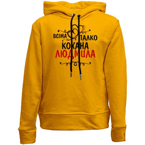 Дитячій худі без флісу з написом 