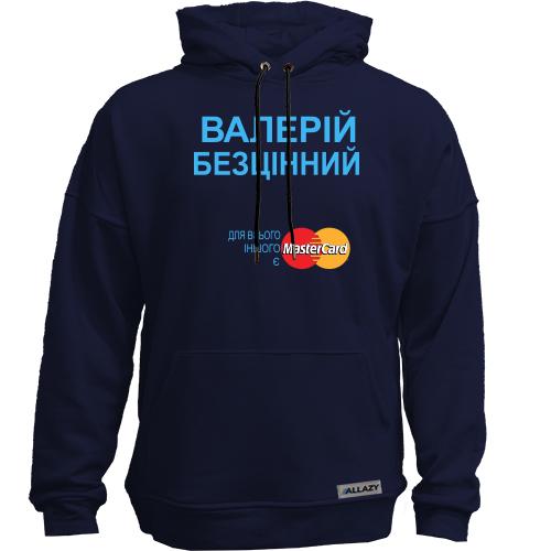 Худи без начісу з написом 
