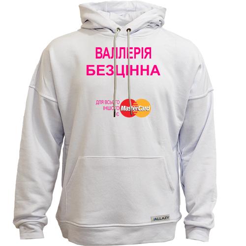 Худи без начісу з написом 