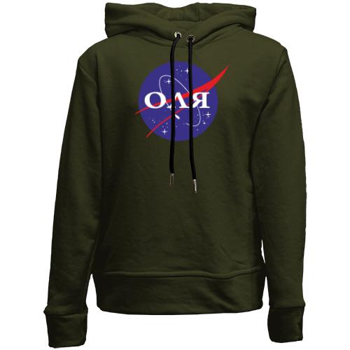 Дитячій худі без флісу Оля (NASA Style)