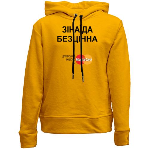 Дитячій худі без флісу з написом 