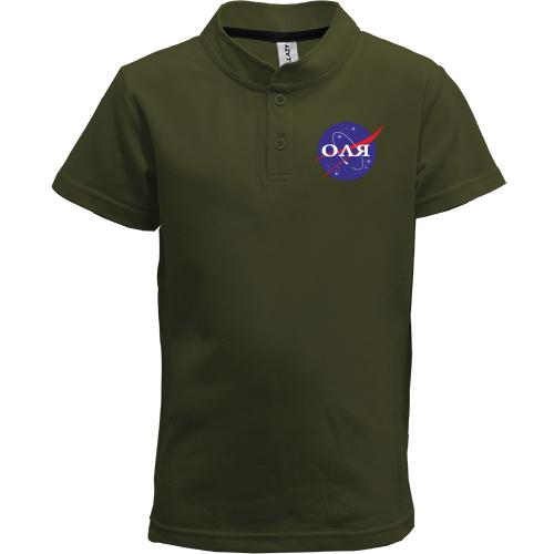 Дитяча футболка поло Оля (NASA Style)