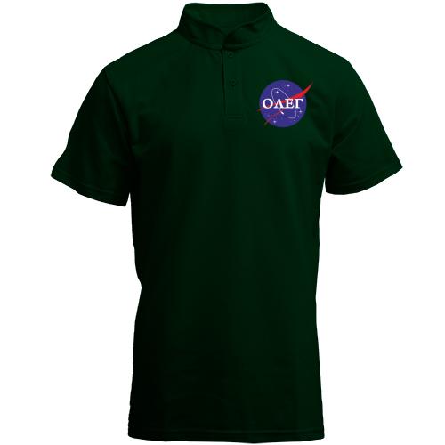 Футболка з коміром стійкою Олег (NASA Style)