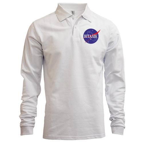 Лонгслів поло Віталік (NASA Style)
